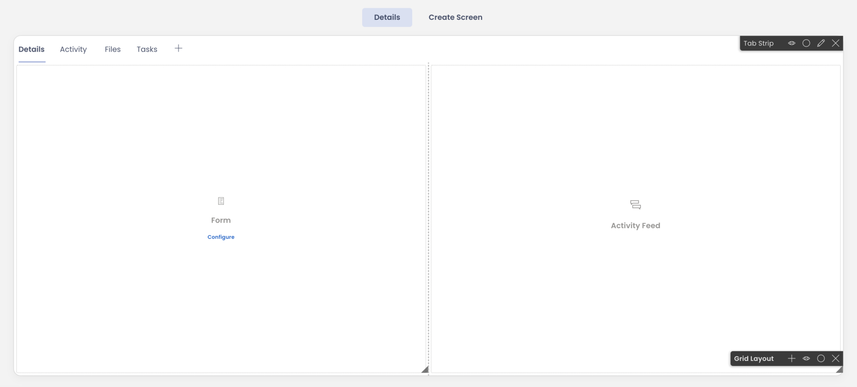 Grid layout example